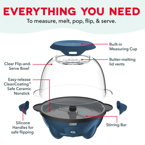 5QT SmartStore® Stirring Popcorn Maker