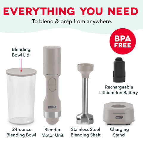 Cordless Immersion Blender