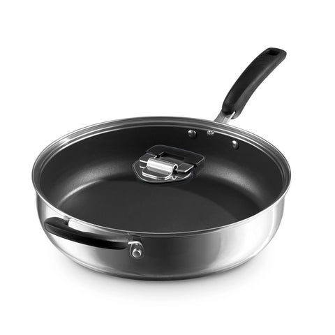 Zakarian by Dash 5qt TruPro Stainless Steel Saute Pan with Lid