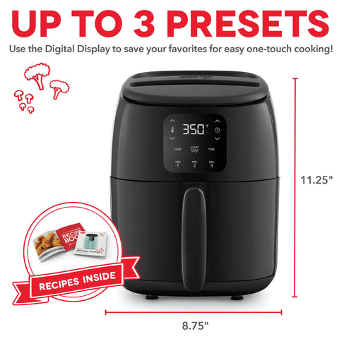 Digital Tasti-Crisp™ Air Fryer 2.6QT