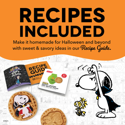 Peanuts®  x Dash Snoopy Vampire Mini Waffle Maker