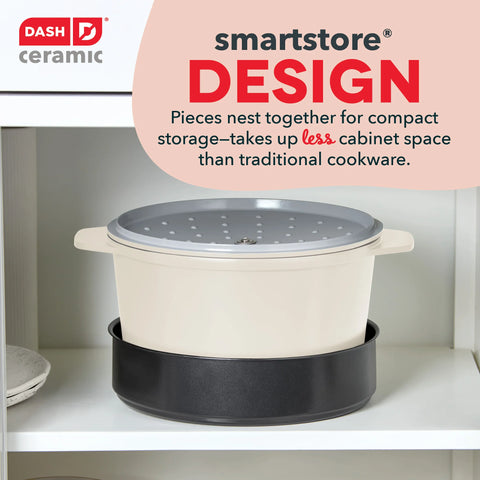 SmartStore™ 5.8qt MultiPot + Steamer Set