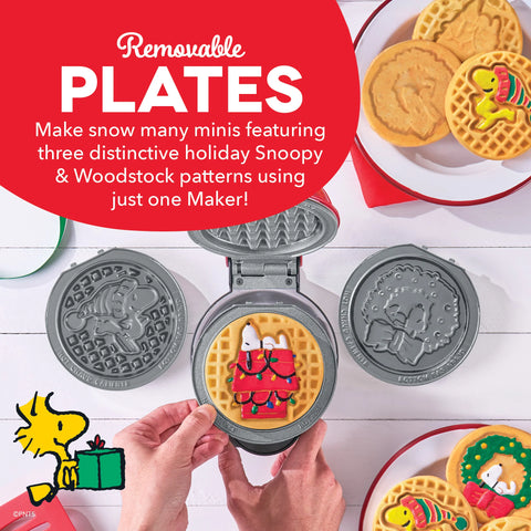 Peanuts® MultiMaker® Mini System with Removable Plates