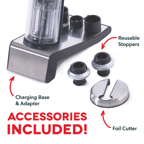 Serve & Preserve Electric Wine Set