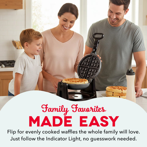 Flip Belgian Waffle Maker