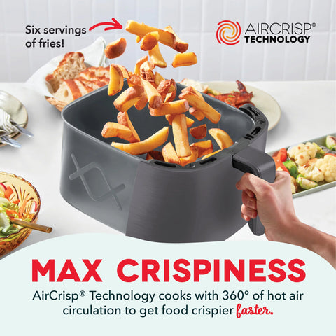 Tasti-Crisp™ 8QT Max Pro Ceramic Air Fryer