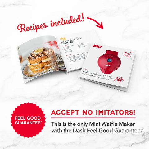 Mini Waffle Maker 2-Packs