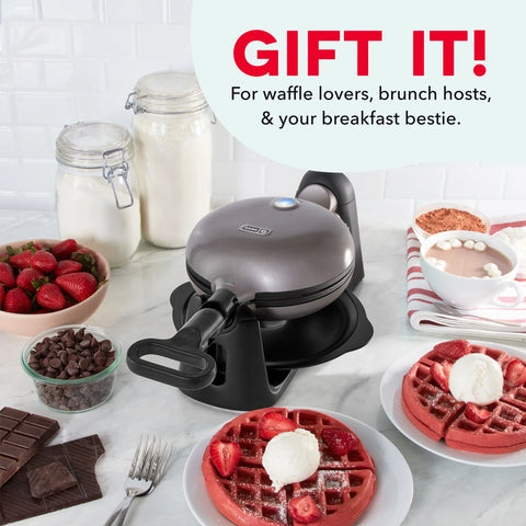 Flip Belgian Waffle Maker
