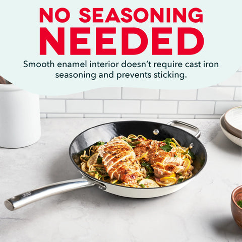 Lightweight Cast Iron Nonstick Pans