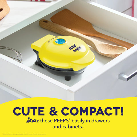 PEEPS® x Dash Chick Mini Waffle Maker