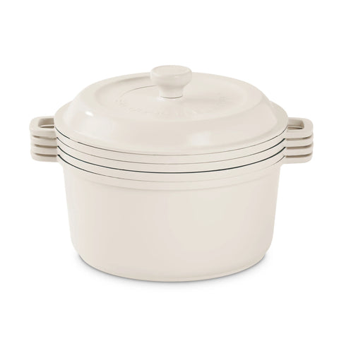 Stacks Ceramic Cookware Set with Electric Burner