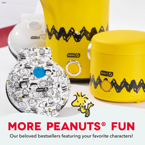 Peanuts®  x Dash 75th Anniversary Mini Waffle Maker
