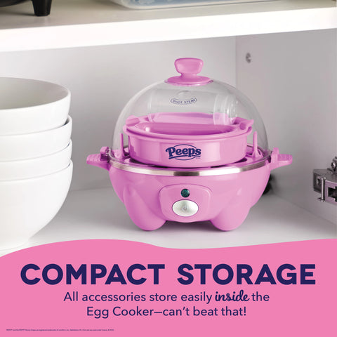 PEEPS® x Dash Bunny Rapid Egg Cooker