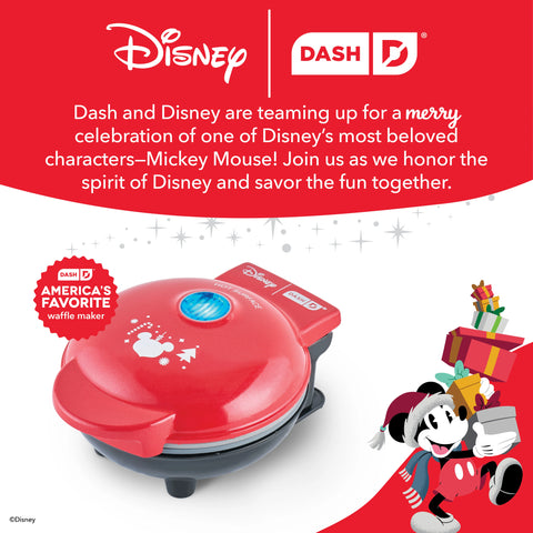 Mickey Mouse Santa Mini Waffle Maker